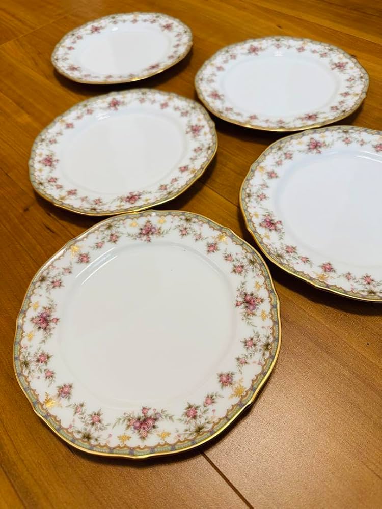 ノリタケ　ダイヤモンドコレクション ローズパレスrosepalace 5枚セット Amazon.co.jp: ノリタケ ダイヤモンドコレクション ローズパレス